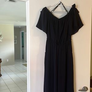 Strapless jumpsuit with pocket NWT